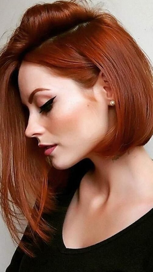 Corte Assimétrico cabelos curtos femininos